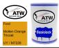 Preview: Ford, Molten Orange Tricoat, UY / M7228: 500ml Lackdose, von ATW Autoteile West.